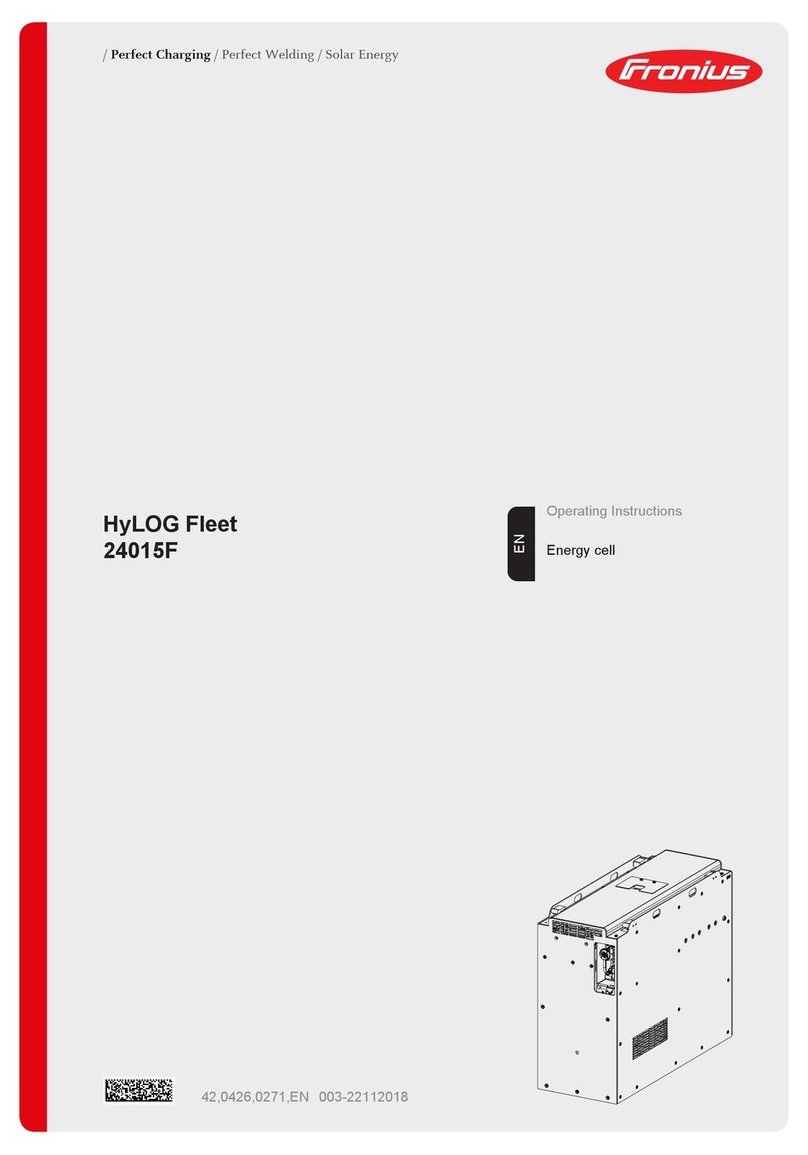 FRO­NIUS HyLOG Fleet 24015F operating instructions