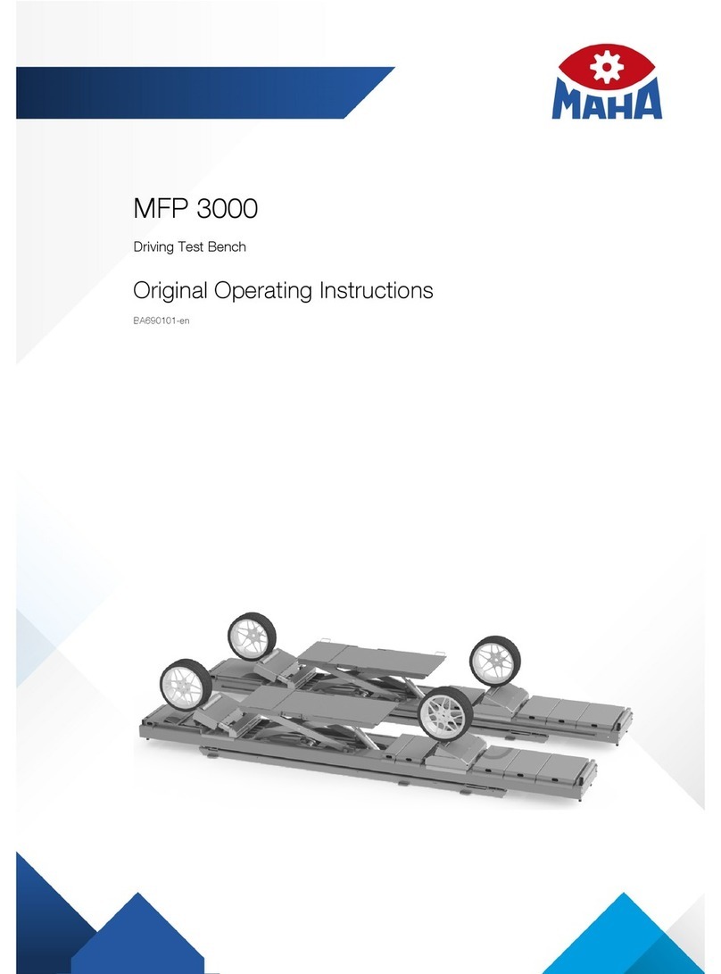 MAHA MFP 3000 User manual