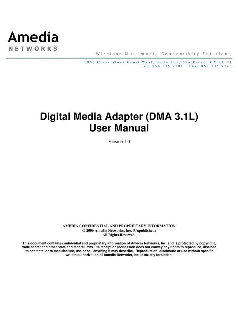 Amedia DMA 3.1L user manual