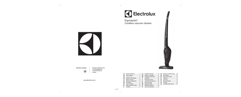 Electrolux ERGORAPIDO User manual