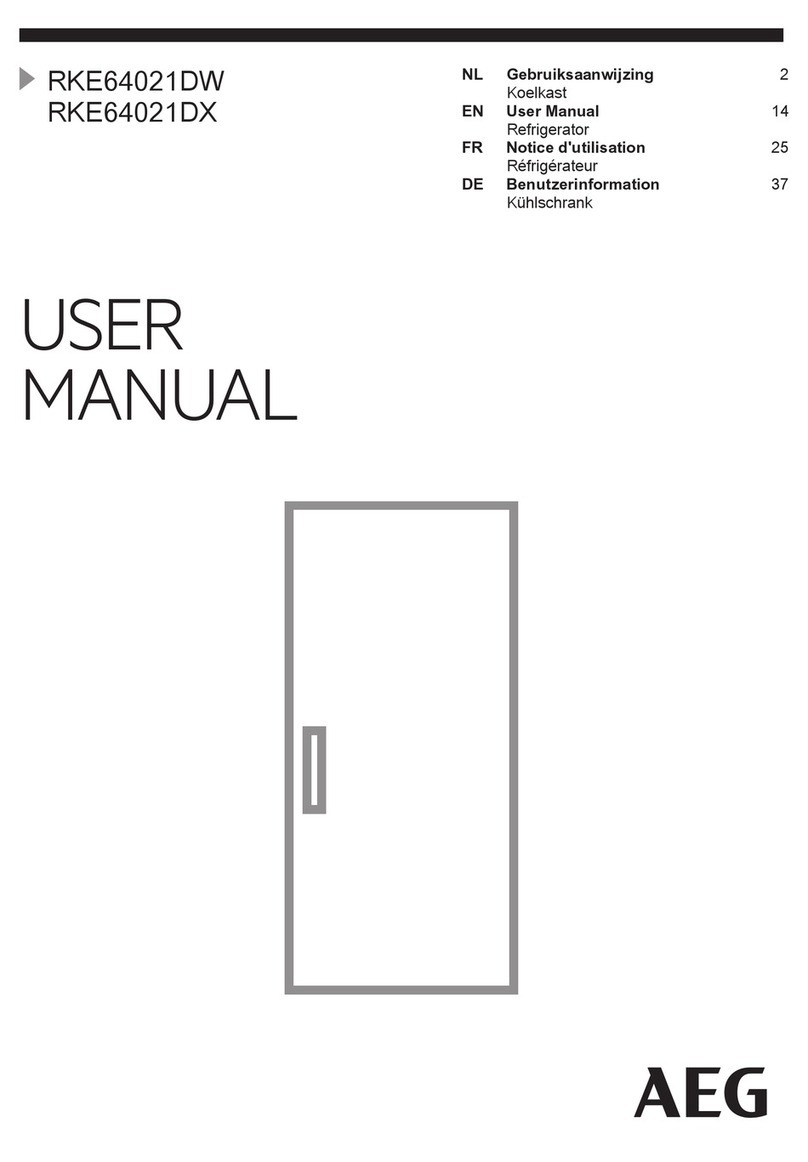 AEG RKE64021DW User manual