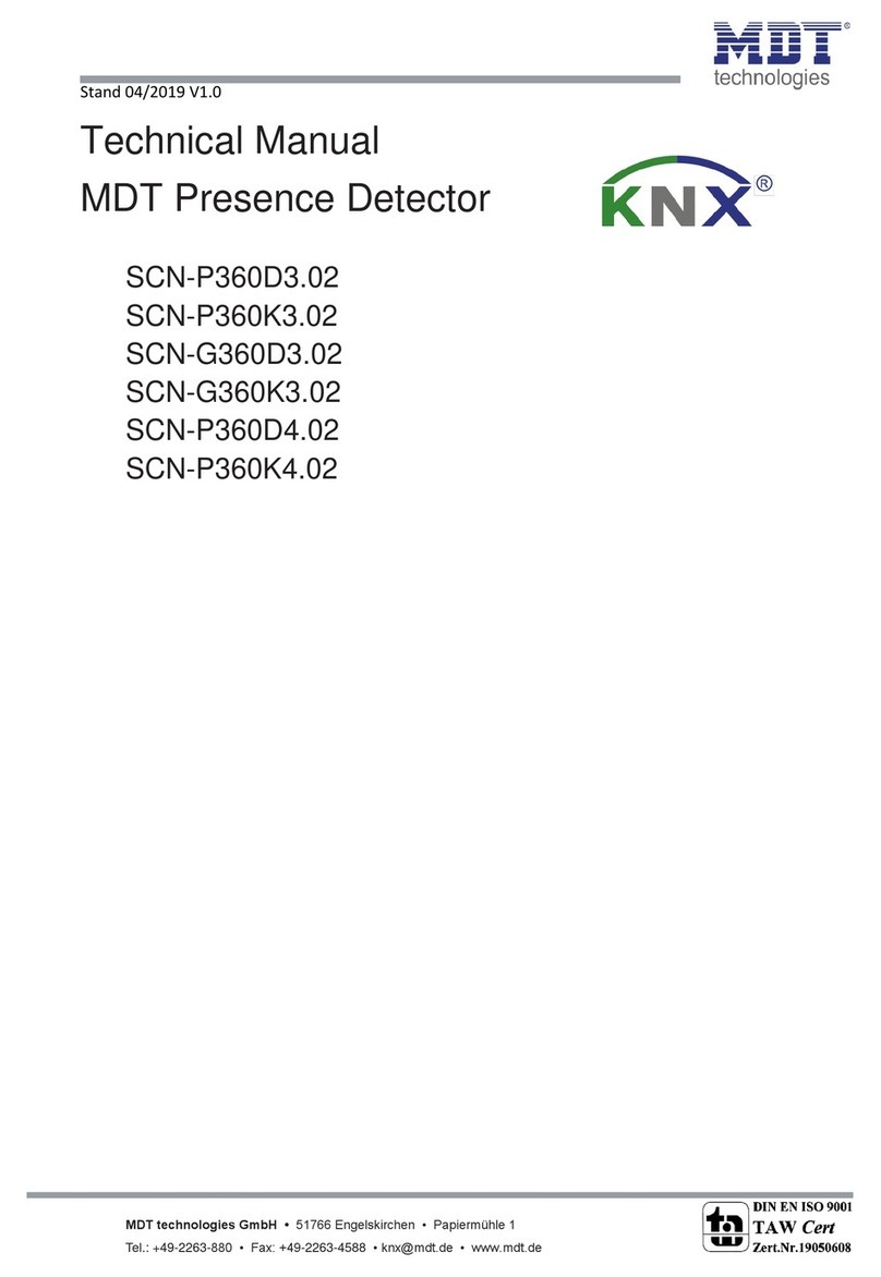 MDT Technologies SCN-P360D3.02 Technical manual