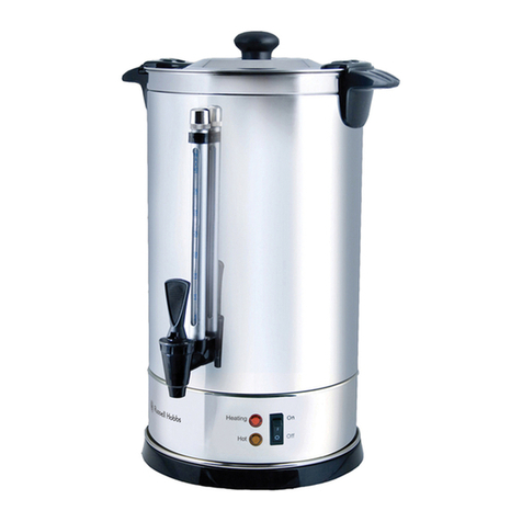 Russell Hobbs RHWU88 Installation instructions manual