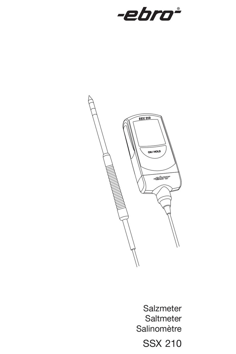 Ebro SSX 210 User manual