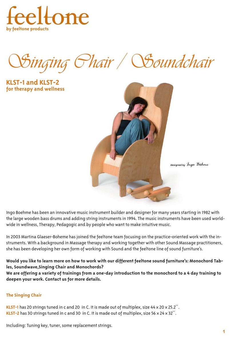 FEELTONE Singing Chair manual