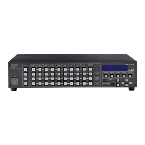 IDK MSD-5401 user guide