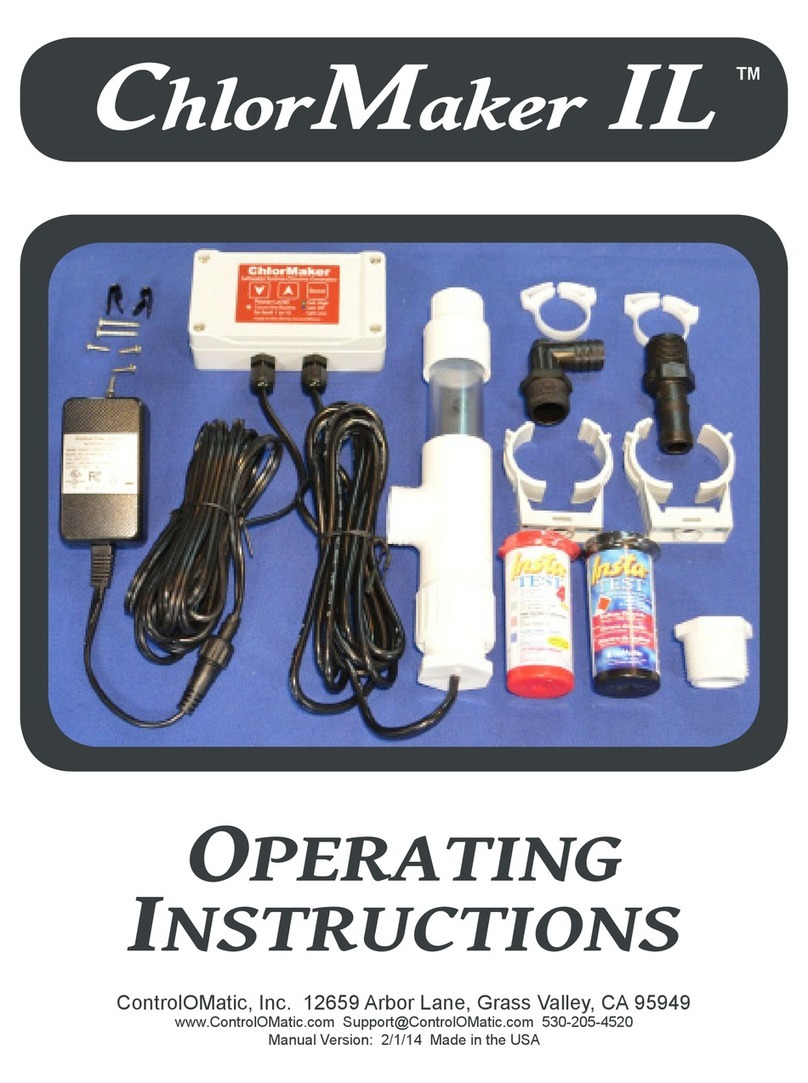 ControlOMatic ChlorMaker IL User manual