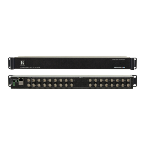 Kramer ASPEN-32UFX user manual