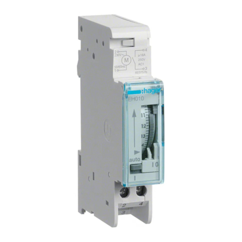 hager EH010 User manual