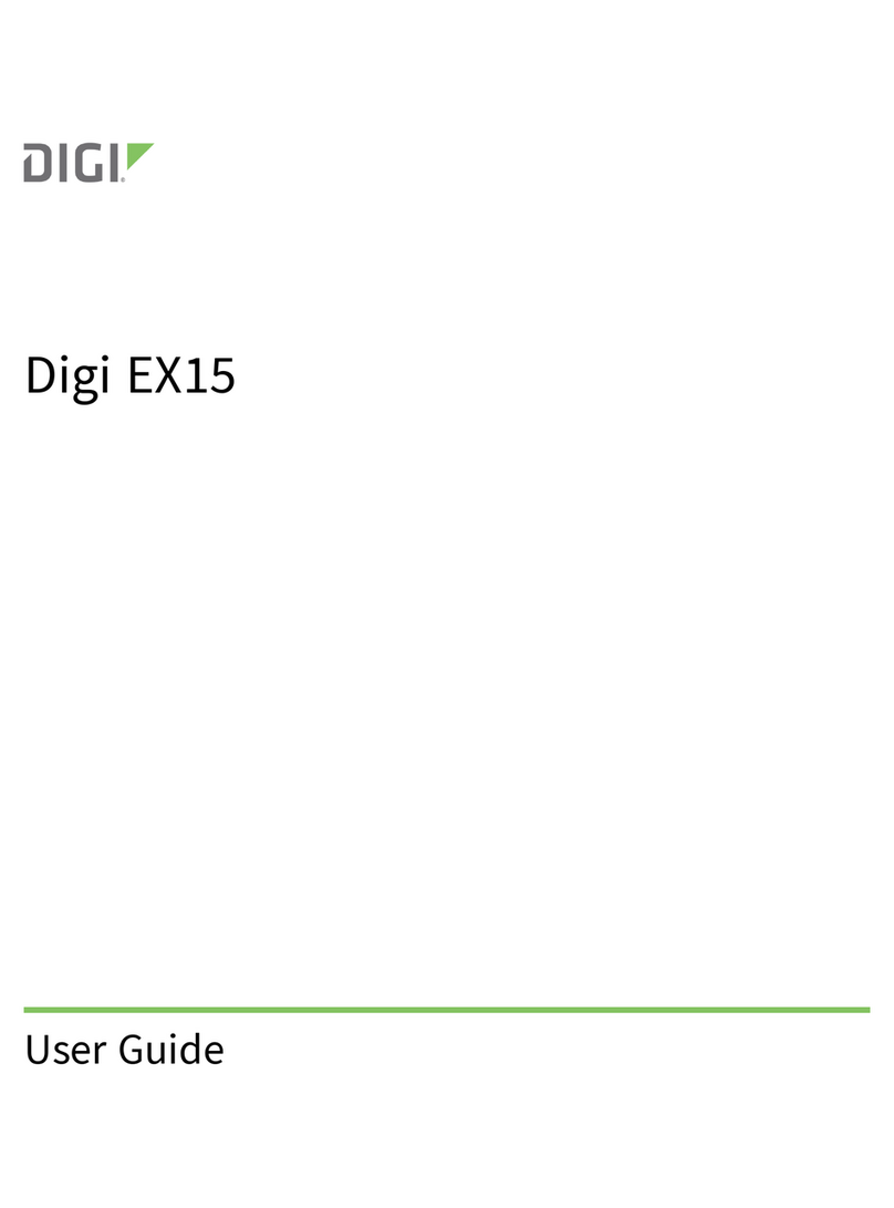 Digi EX15 User manual