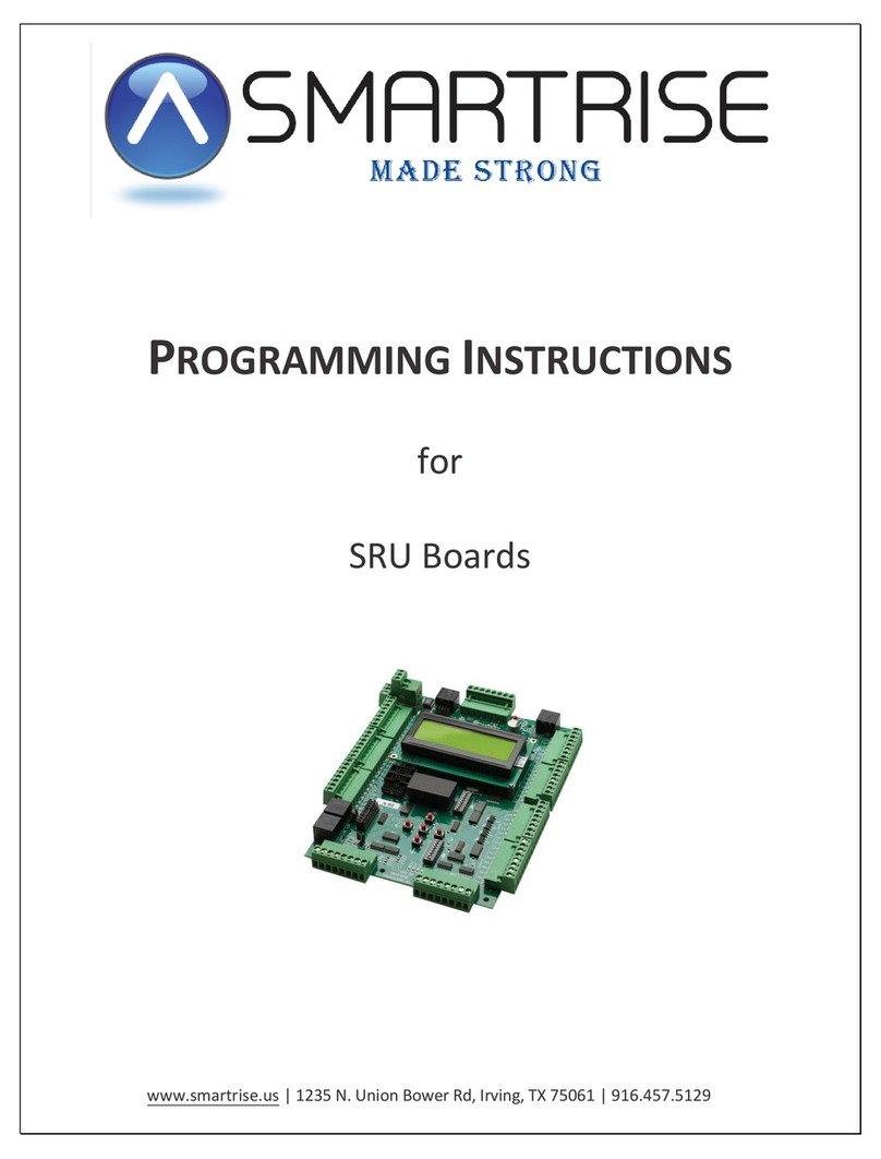 Smartrise SRU Programming instructions