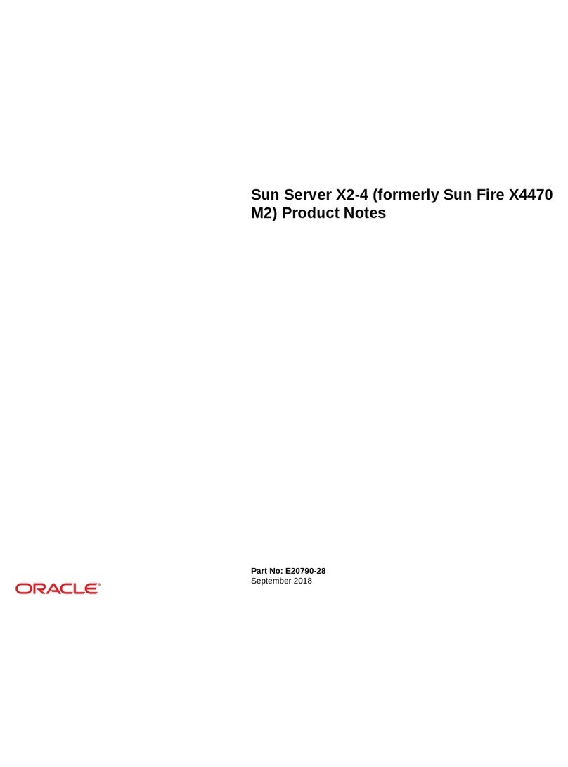 Oracle Sun Fire X4470M2 Product notes