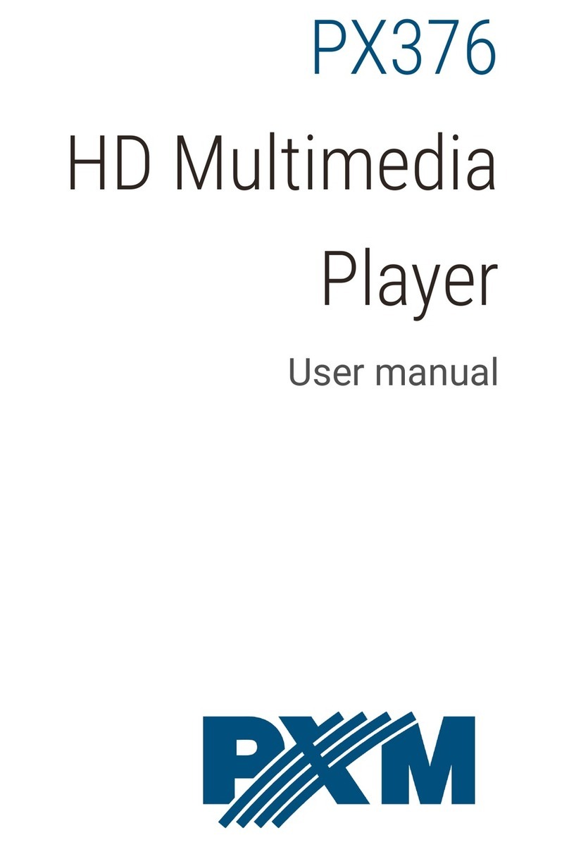 PXM PX376 User manual