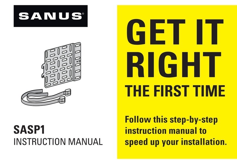 Sanus SASP1 User manual