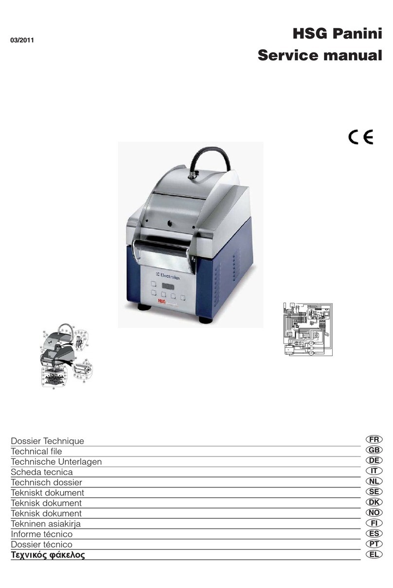 Electrolux HSG Installation manual