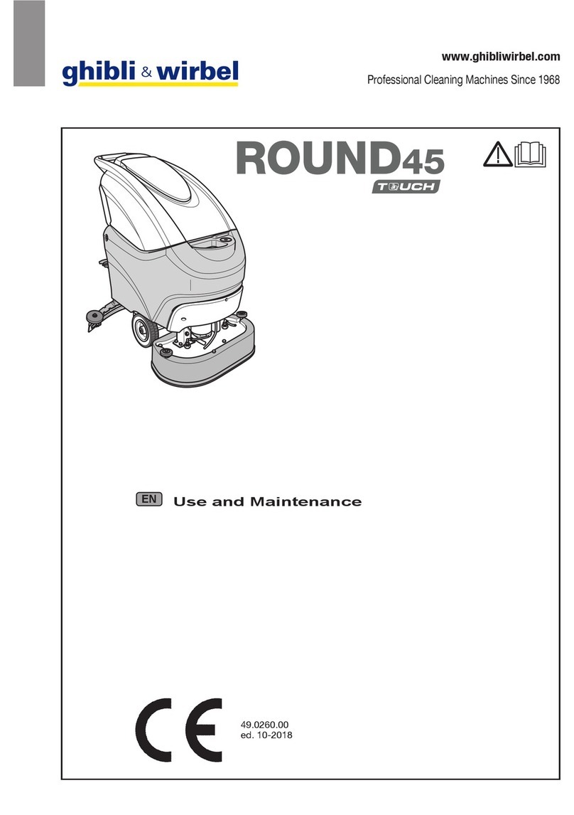 Ghibli & Wirbel Round 45 Touch 45M55 Use and maintenance