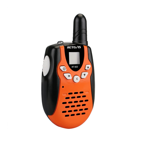 Retevis RT602 User manual