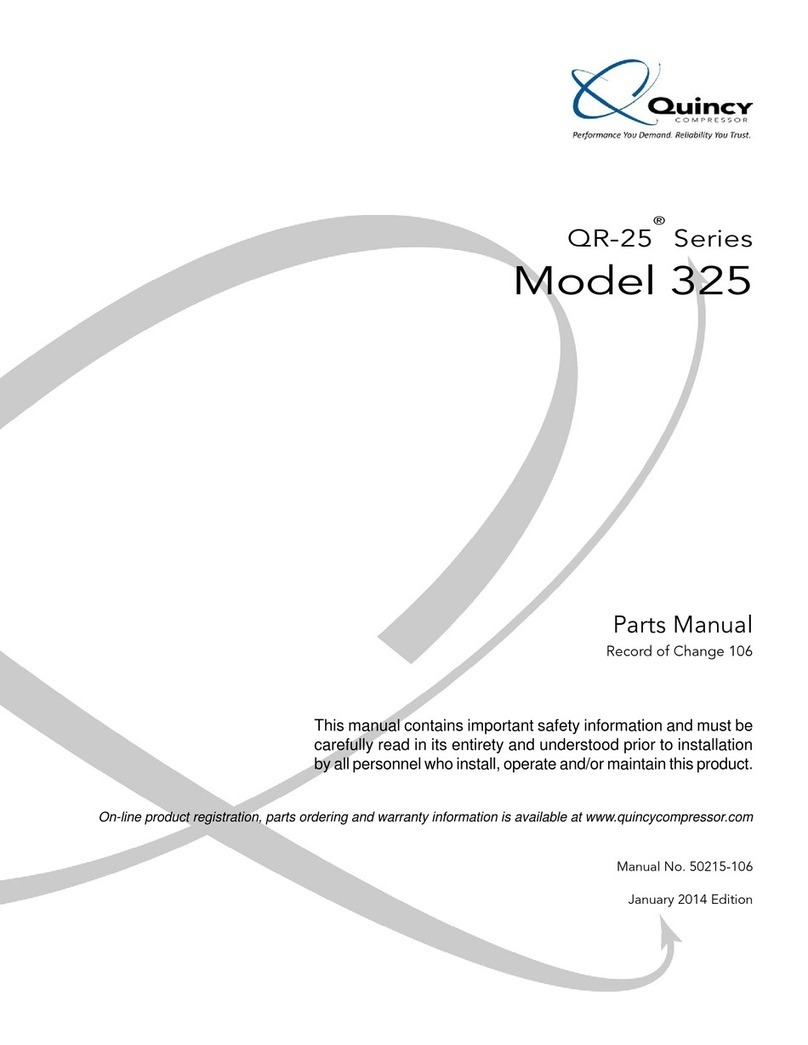 Quincy QR-25 Series parts manual