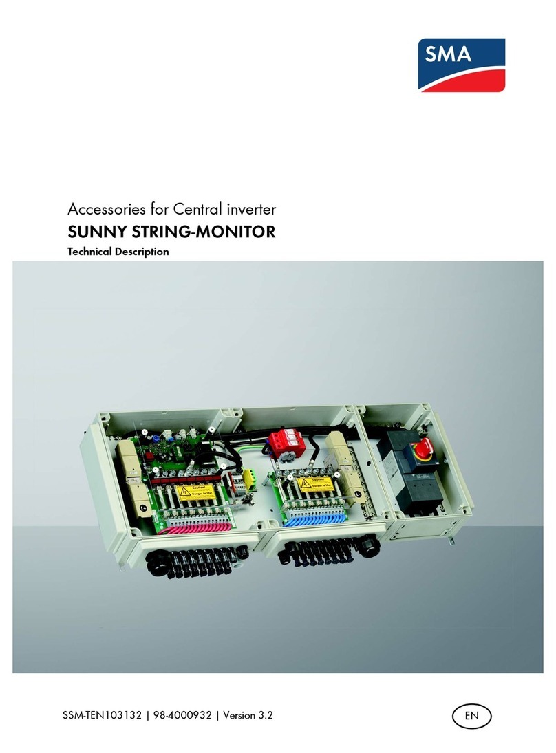 SMA SUNNY STRING-MONITOR Parts list manual SMA SUNNY STRING-MONITOR Parts list manual
