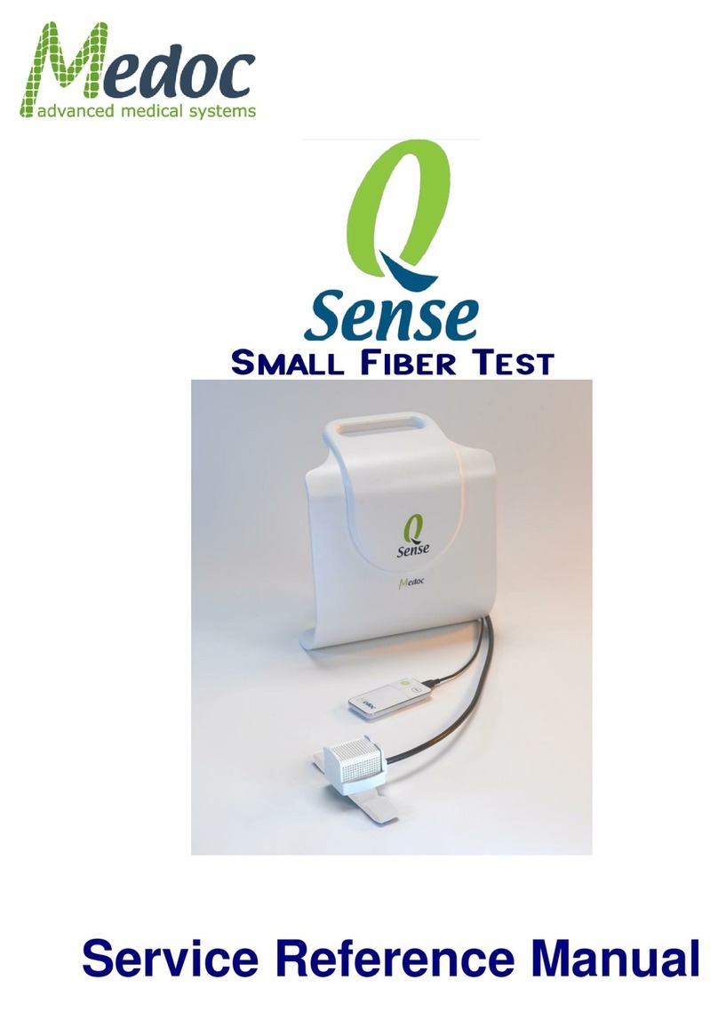 Medoc Q-Sense Service reference manual