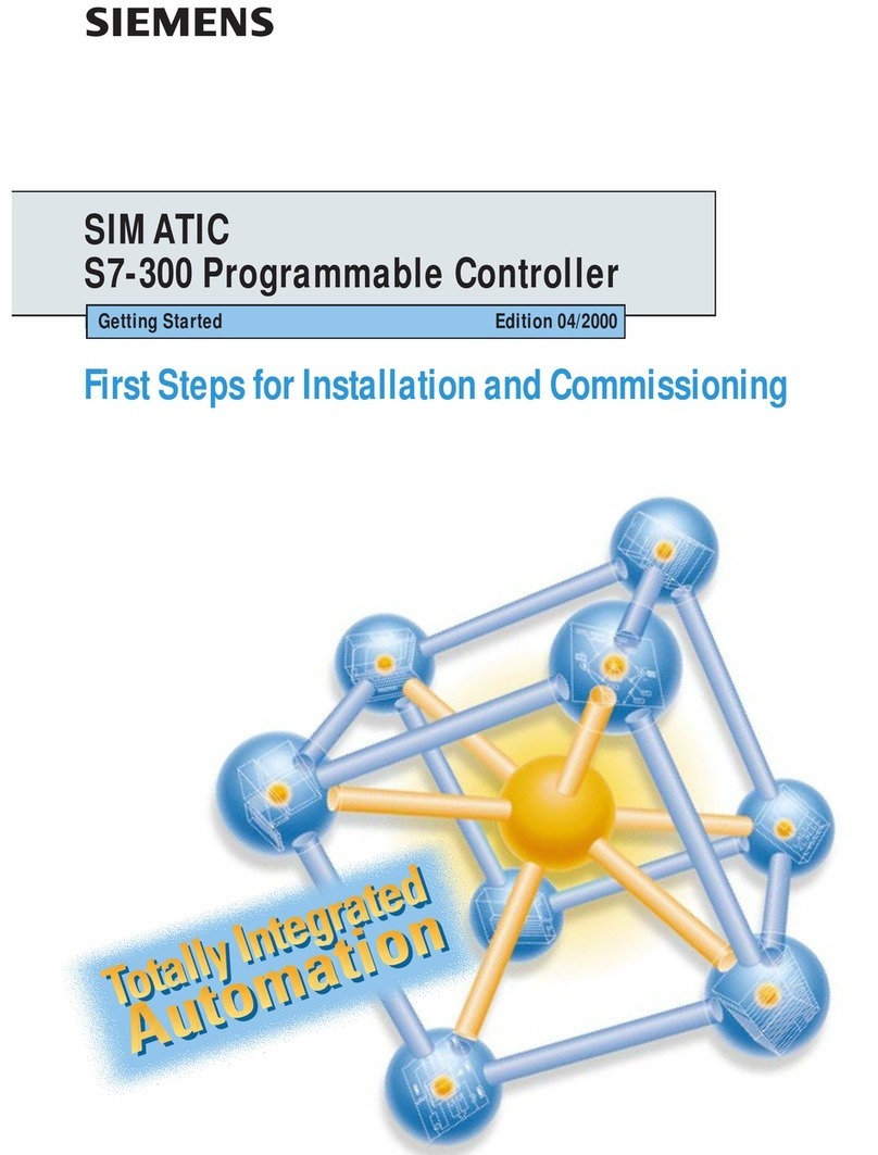 Siemens Simatic S7-300 User manual
