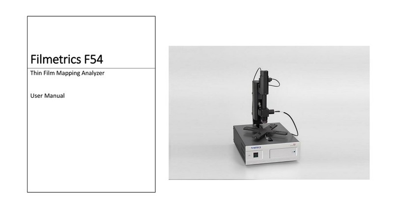 FILMETRICS F54 user manual