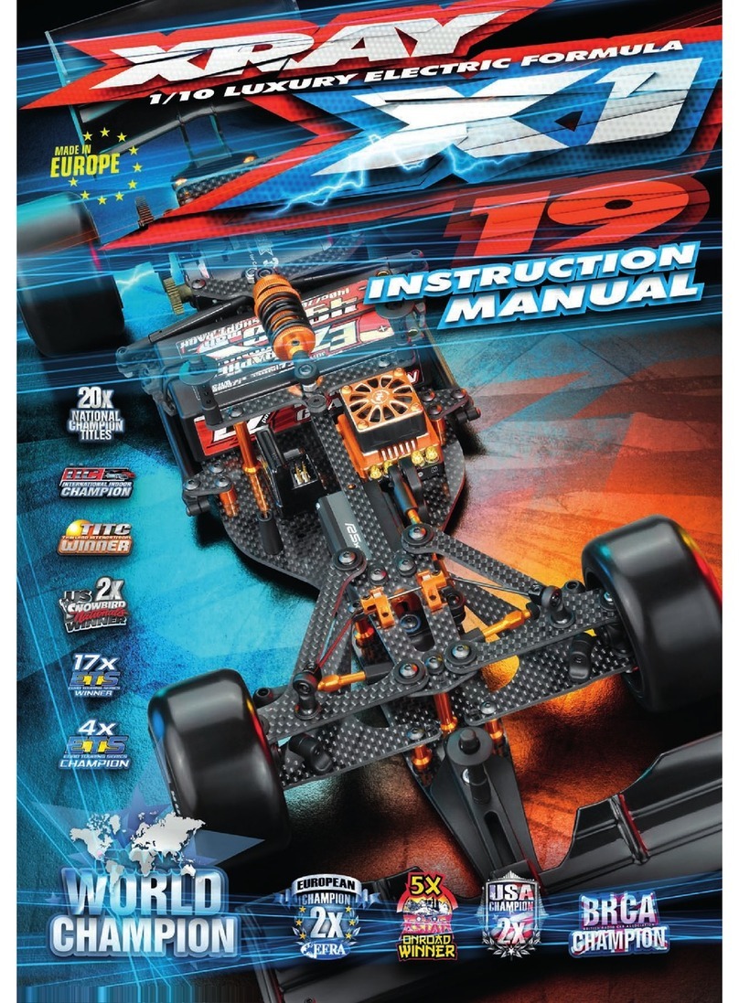 Xray X1 2019 instruction manual