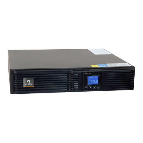 Vertiv Liebert GXT4 Series Installer/user guide