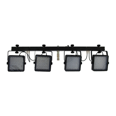 EuroLite LED KLS-400 RGB DMX LIGHT SET User manual