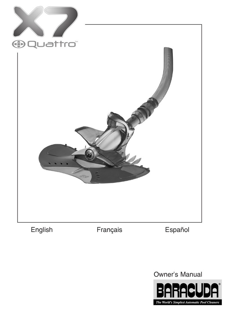 baracuda X7 Quattro owner's manual
