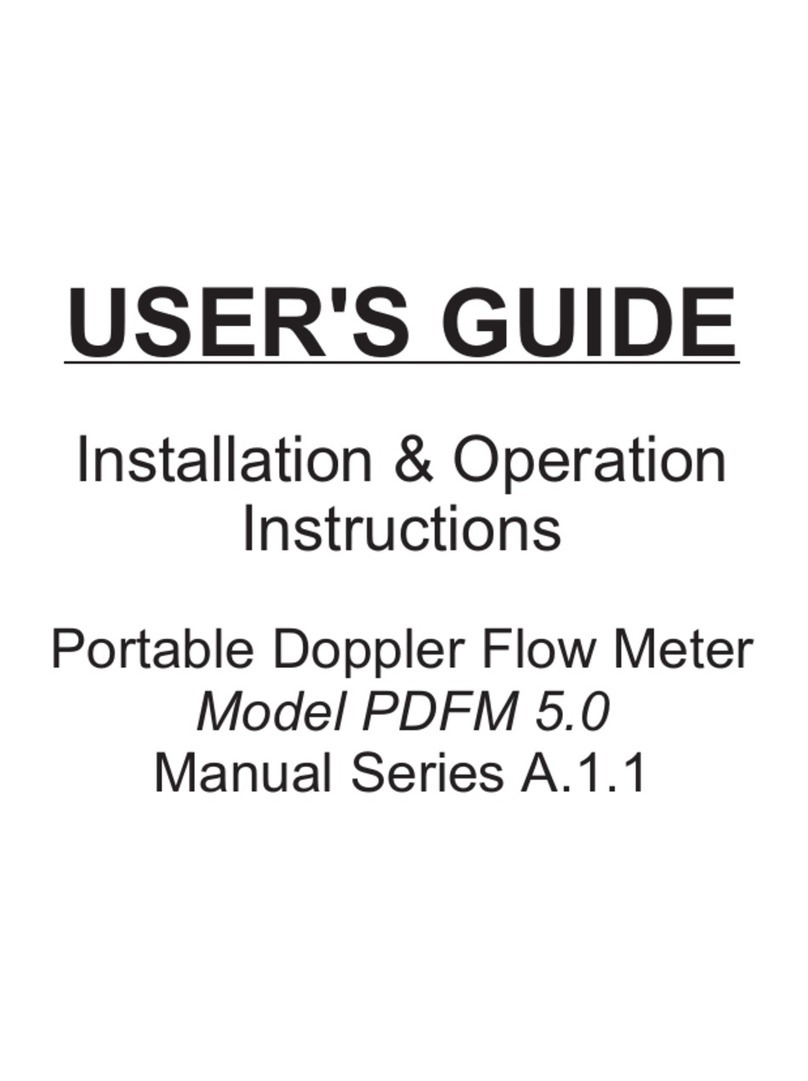 Greyline Instruments PDFM 5.0 User manual Greyline Instruments PDFM 5.0 User manual