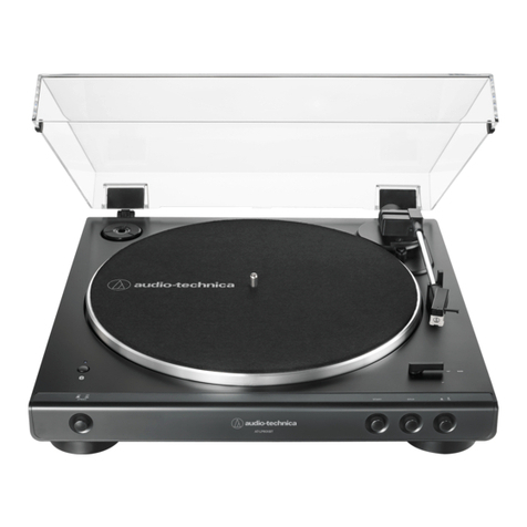 Audio Technica AT-LP60XBT User manual