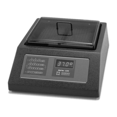 Awareness Technology Stat Fax 2200 Operator's manual