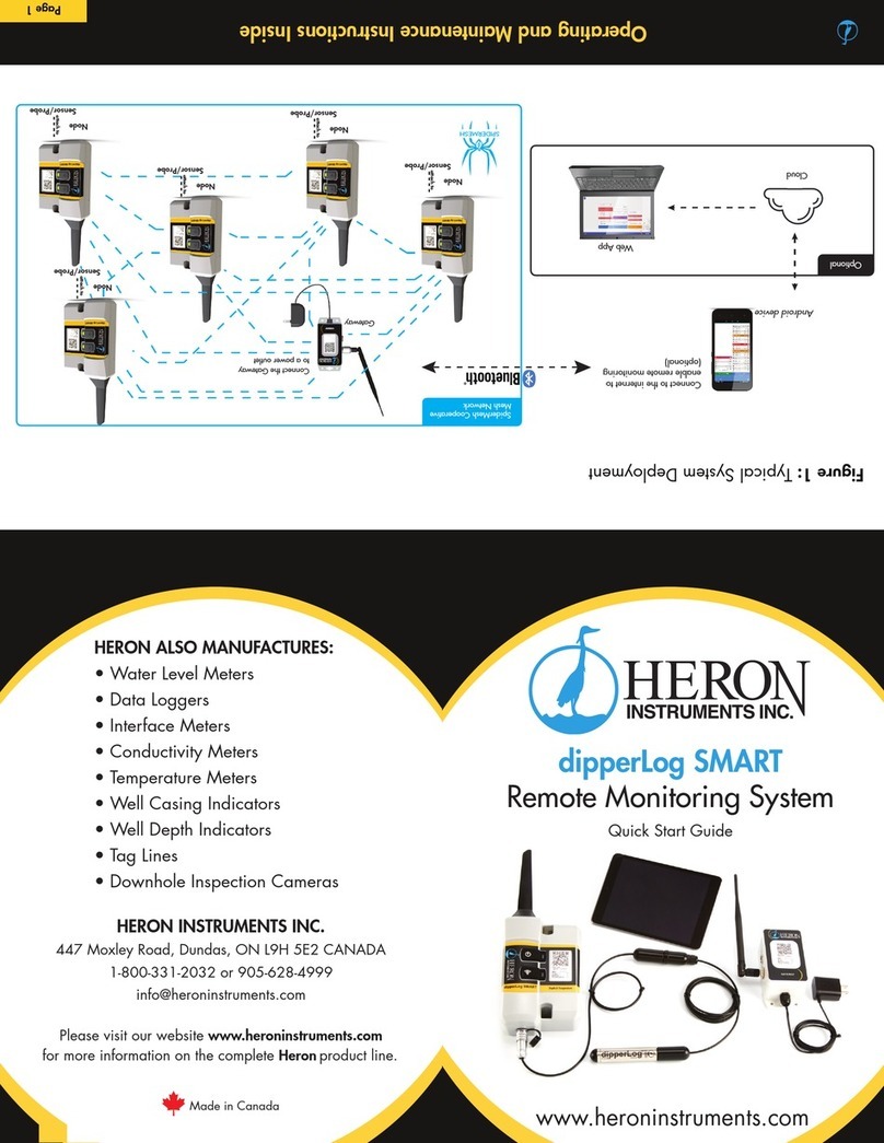 HERON dipperLog SMART quick start guide