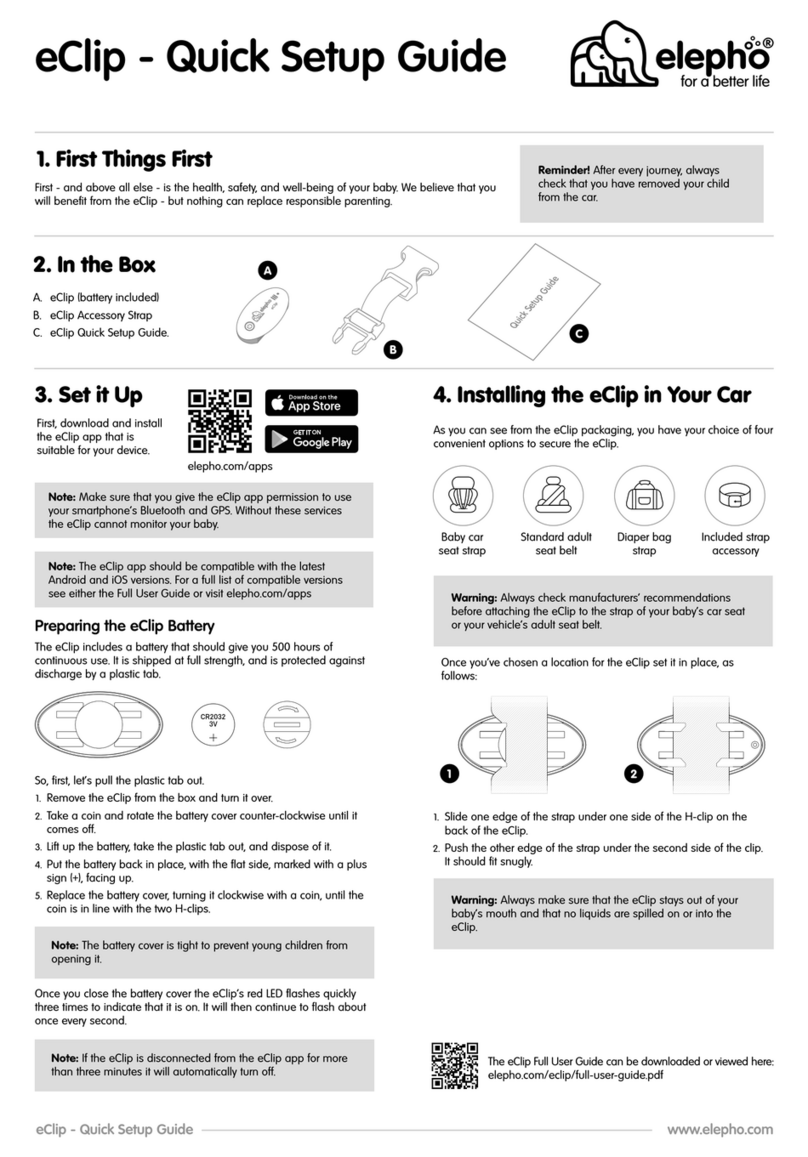 elepho eClip Quick setup guide