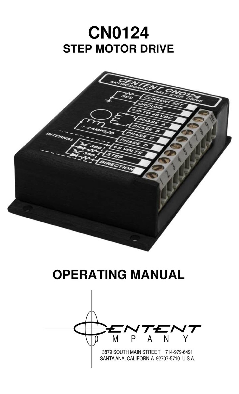CENTENT CN0124 User manual