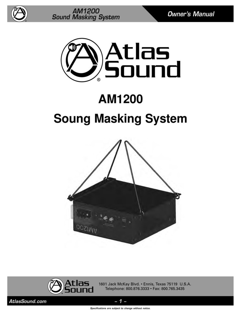 Atlas AM1200 owner's manual
