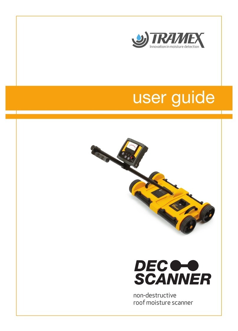 TRAMEX Dec Scanner user guide