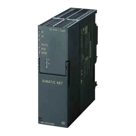 Siemens SIMATIC NET CP 343-1 User manual