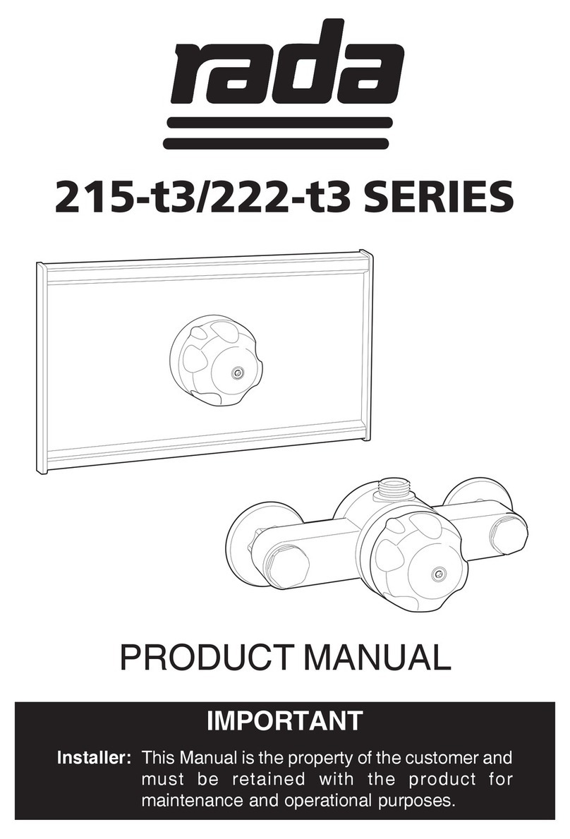 rada 215-t3 Series product manual rada 215-t3 Series product manual