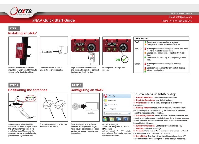 OXTS xNAV quick start guide