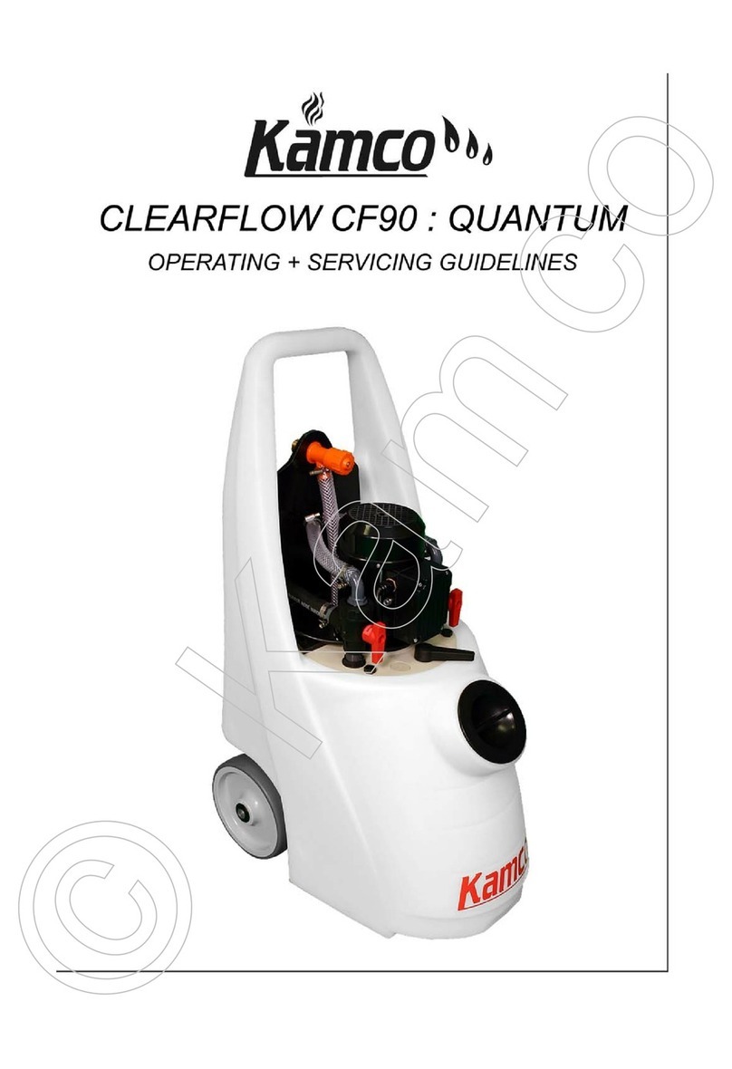 Kamco CLEARFLOW CF90: QUANTUM OPERATING & SERVICE MANUAL