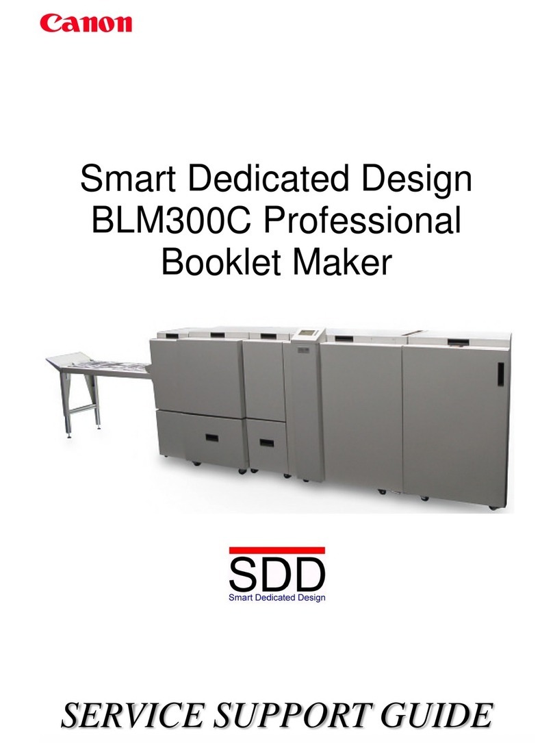 Canon Smart Dedicated Design BLM300C Service Support Guide