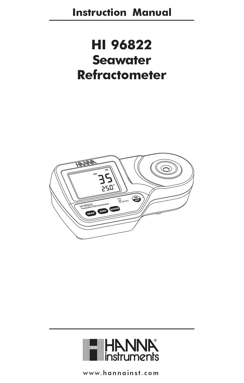 Hanna Instruments HI 96822 User manual