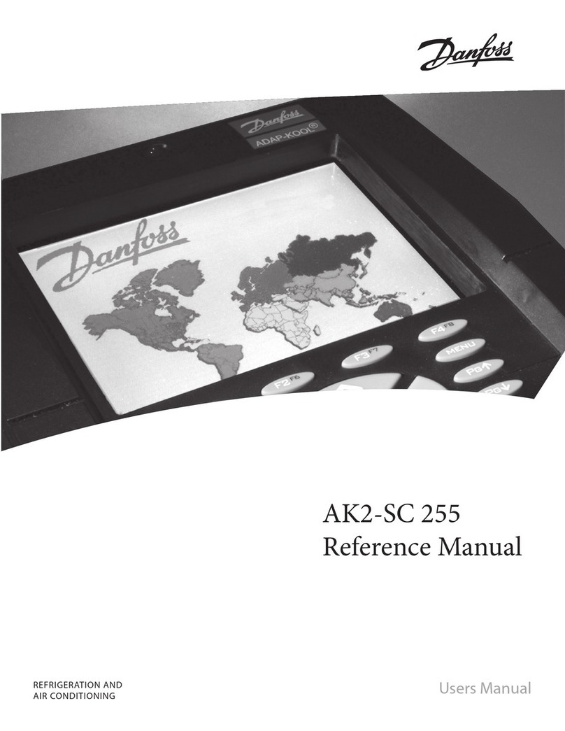 Danfoss AK2-SC 255 User manual