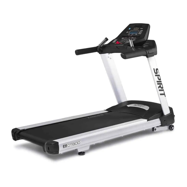 Spirit Commercial CT800 User manual Spirit Commercial CT800 User manual