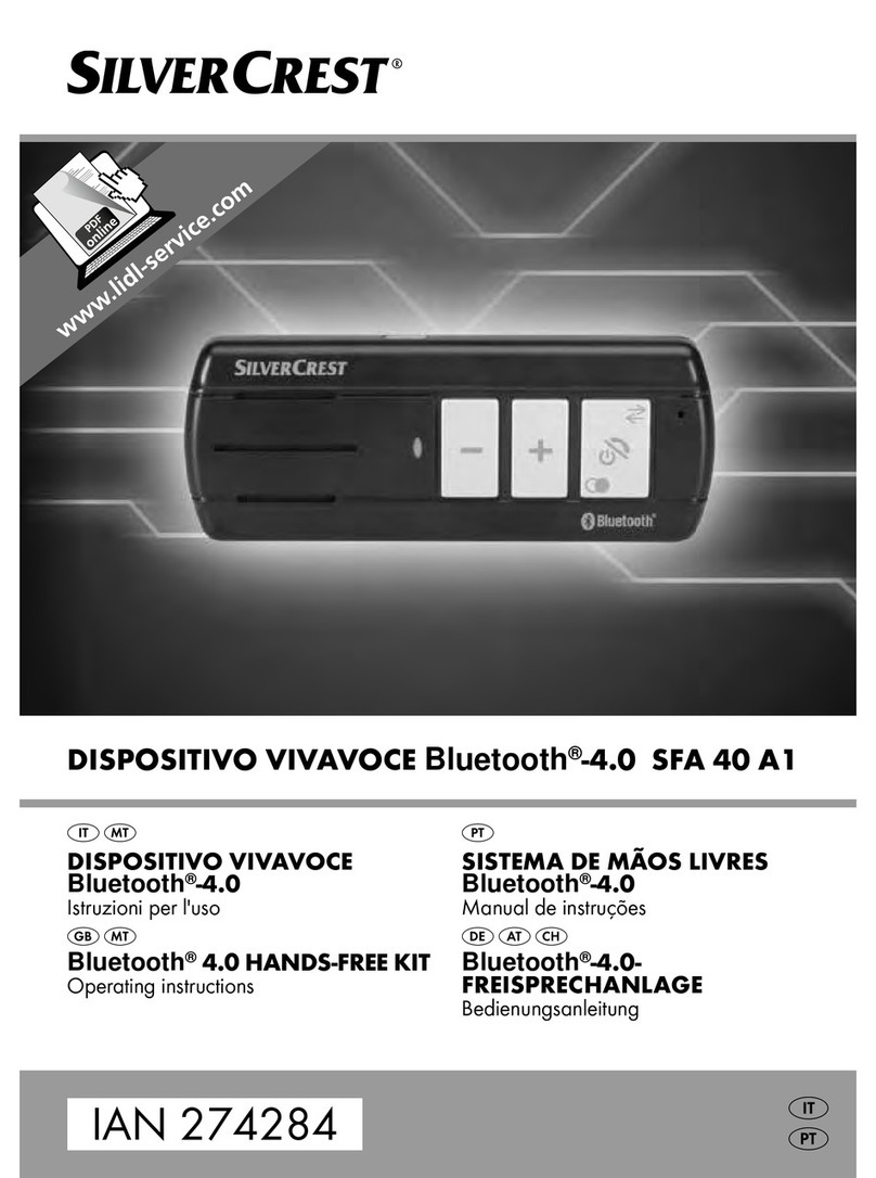 Silvercrest SFA 40 A1 User manual