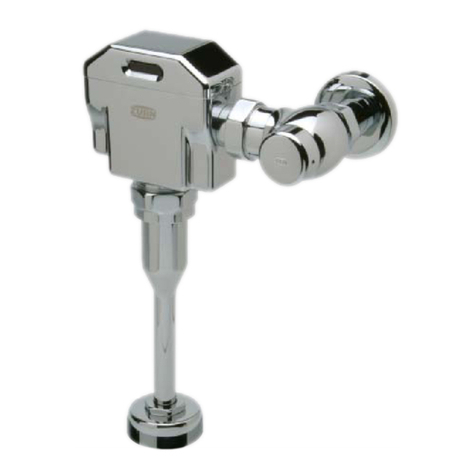 ZURN AquaSense EV ZEG Series Installation, operation, maintenance and parts manual