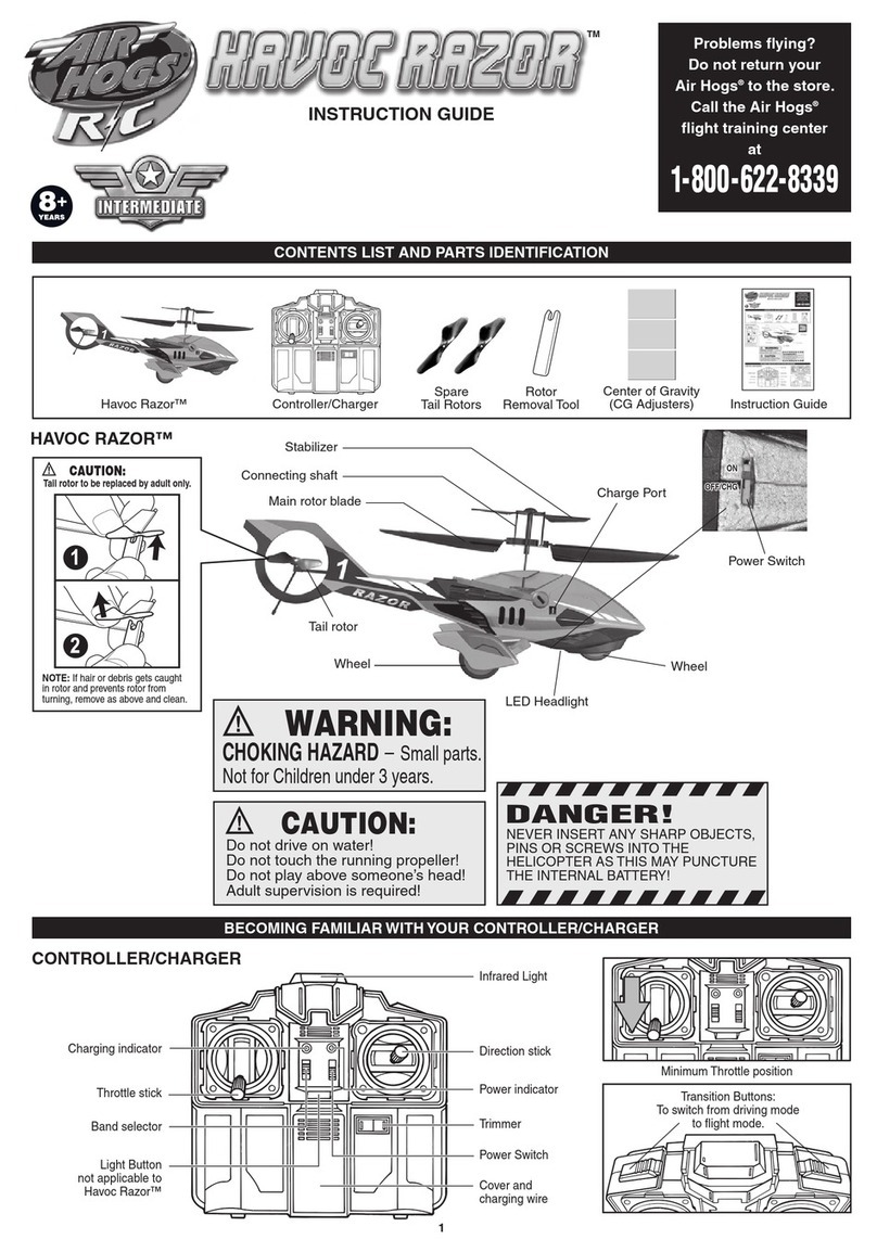 Air Hogs Havoc Razor Manual