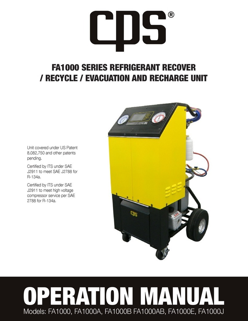 CPS FA1000 SERIES User manual